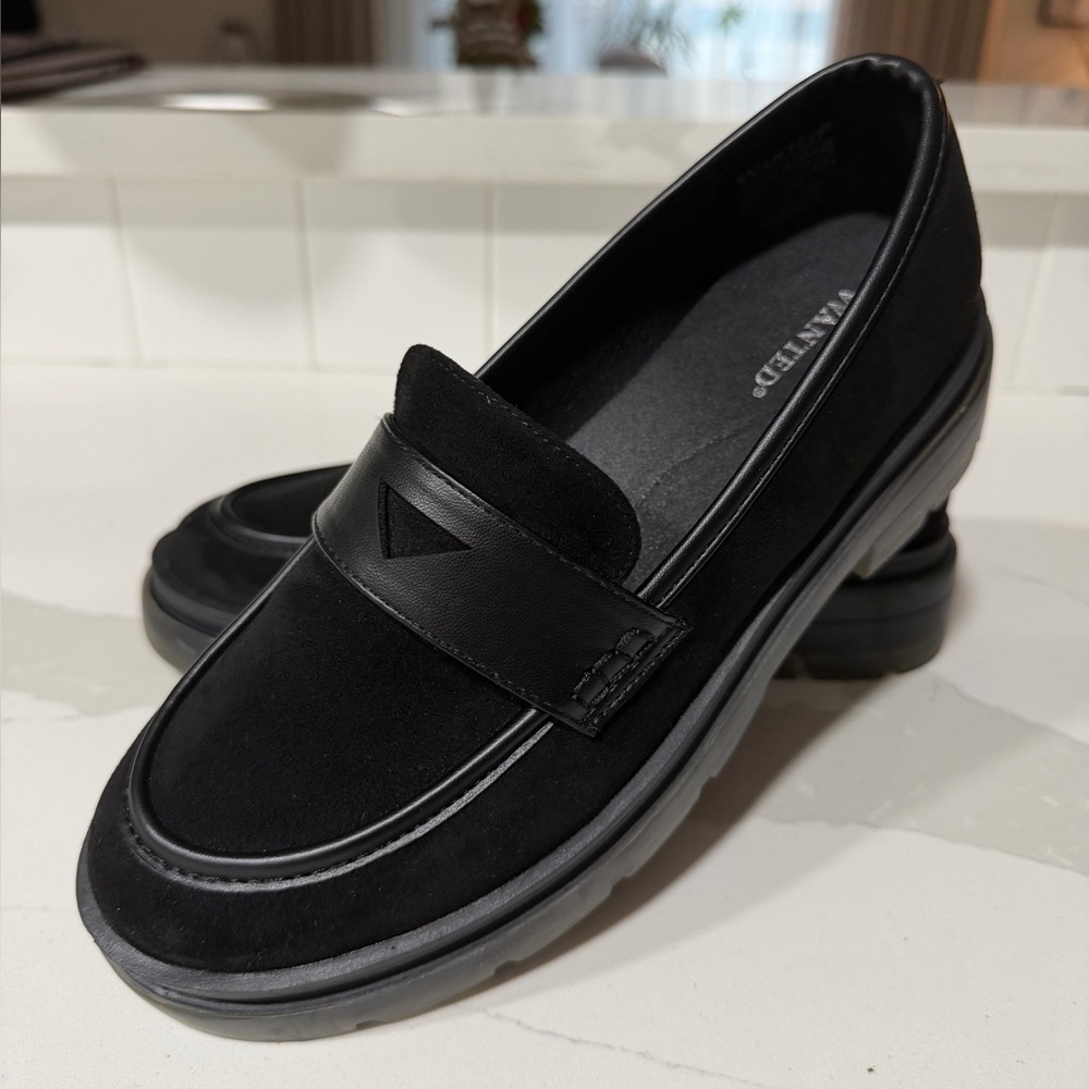 Wanted Dutch Chunky Penny Loafers Women’s Size 7.5
